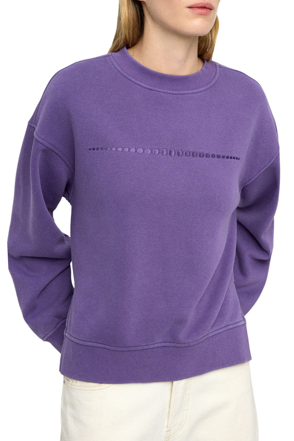 Женский Parfois Свитшот из смесового хлопка (цвет ), артикул 241813 | Фото 3