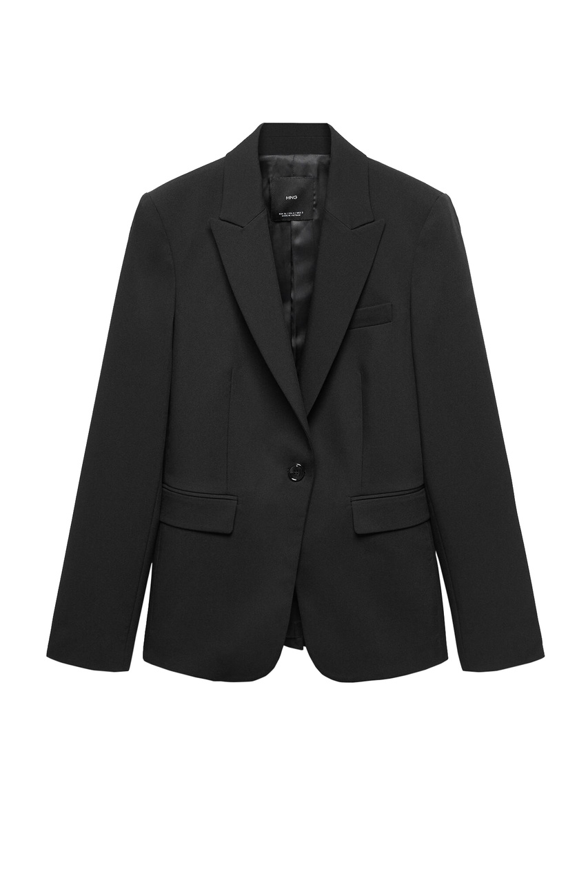 Пиджак BOREAL приталенного кроя|Основной цвет:Черный|Артикул:67159404 | Фото 1