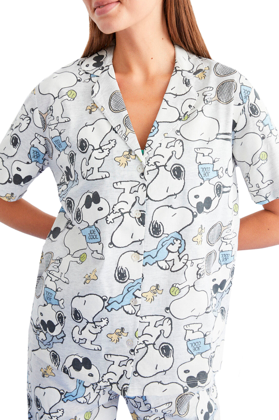 Women'secret Пижама из смесового хлопка с принтом "Snoopy" (цвет ), артикул 3133428 | Фото 3