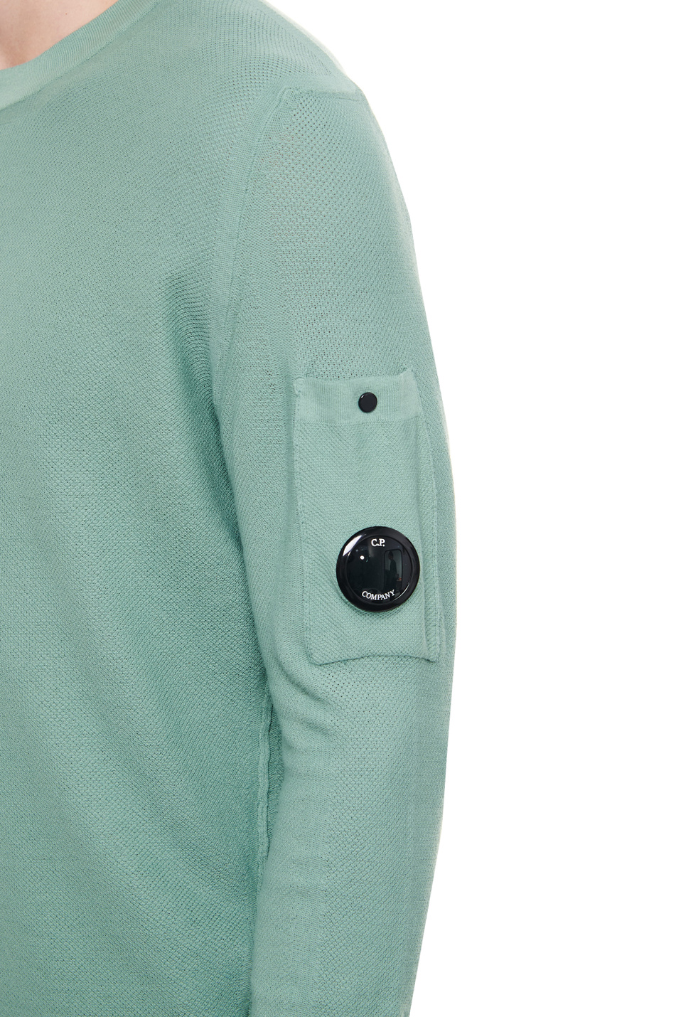 Мужской C.P. Company Джемпер с накладным карманом (цвет ), артикул 16CMKN256A110081G | Фото 4