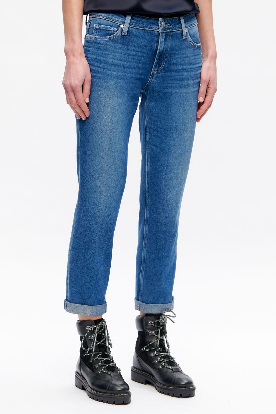 Женский Paige Укороченные джинсы Brigitte (цвет ), артикул 6690F72-3235 | Фото 1