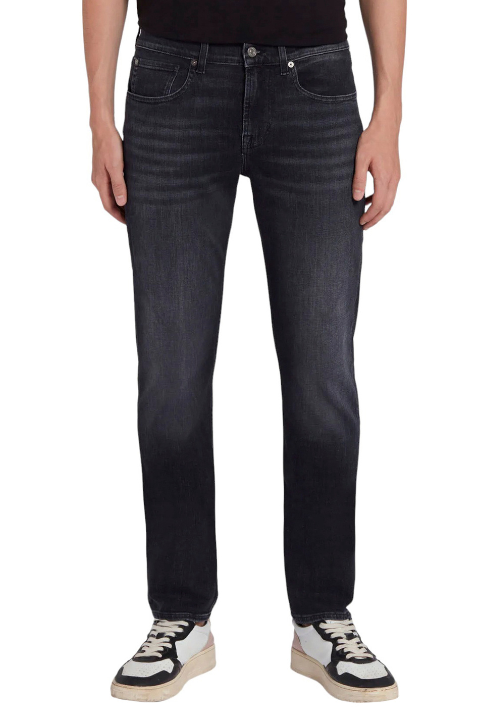 Мужской 7 for all Mankind Джинсы SLIMMY из эластичного хлопка (цвет ), артикул JSMXC340NW | Фото 1