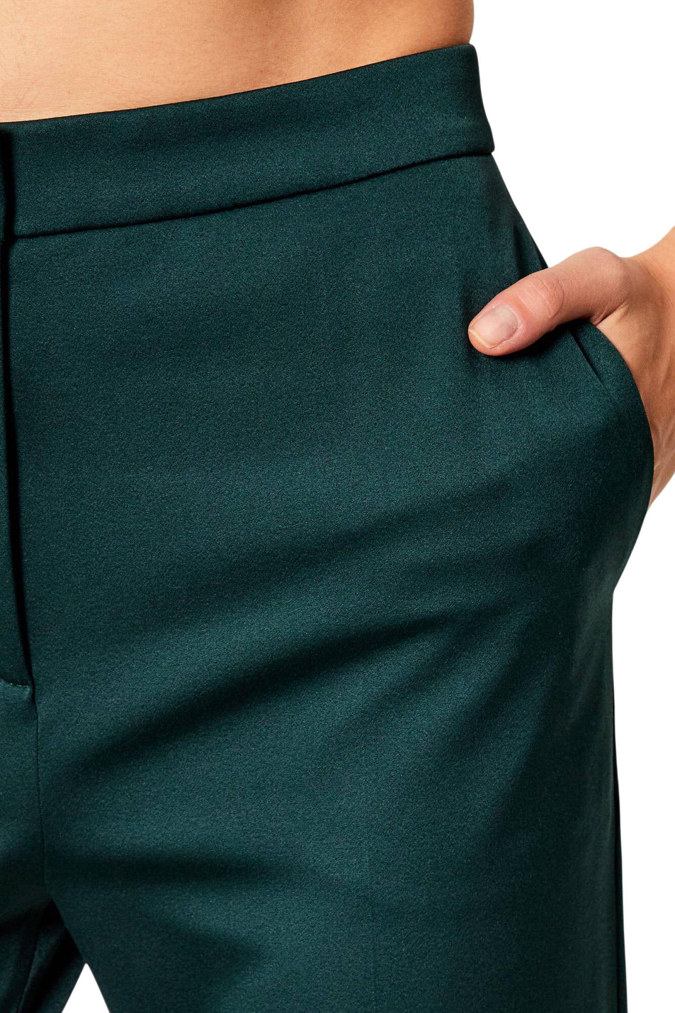 Женский HUGO Брюки Halenina расклешенного кроя (цвет ), артикул 50547645 | Фото 6