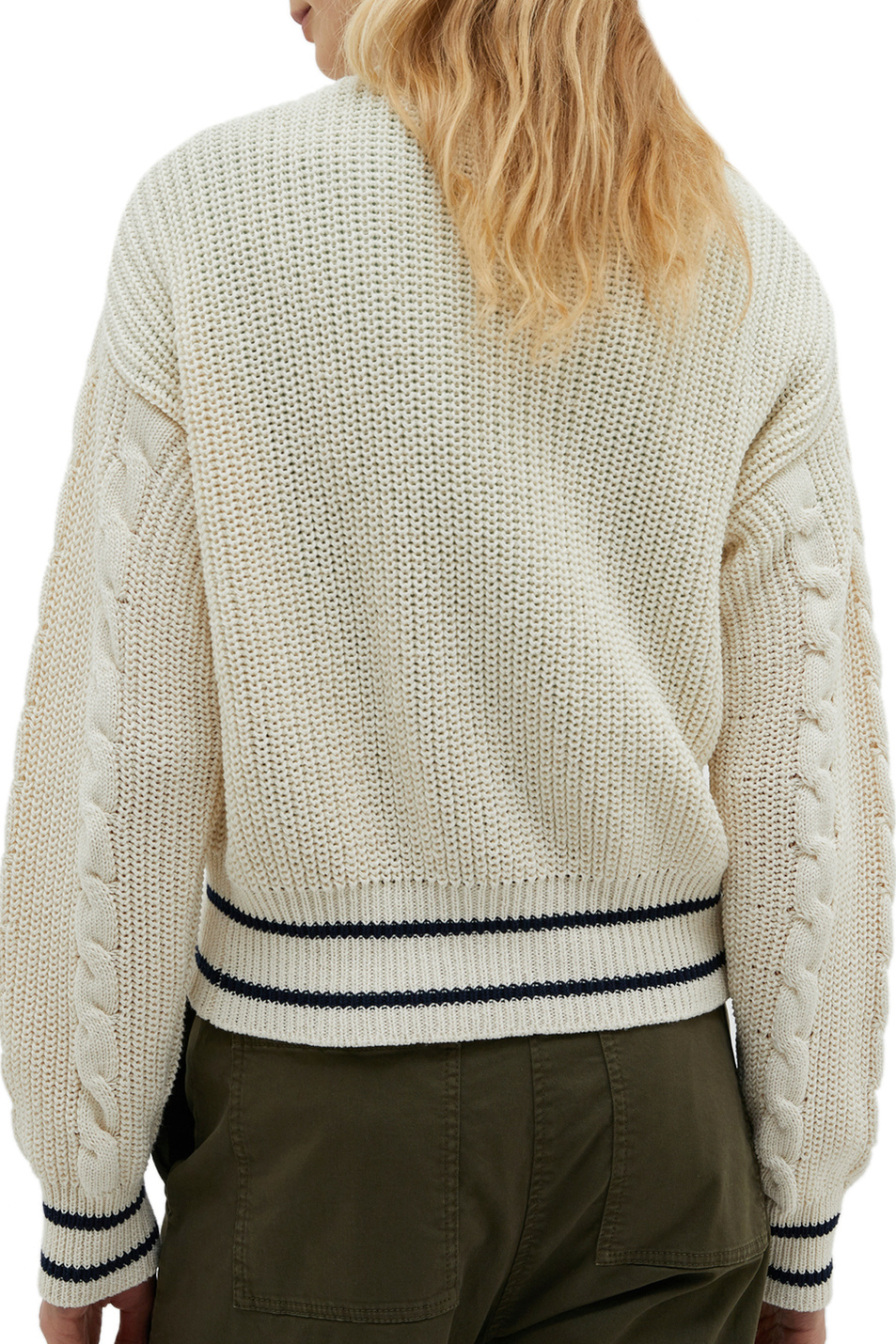 Женский MAX&Co. Кардиган PAGLIA с V-образным вырезом (цвет ), артикул 73418822 | Фото 4