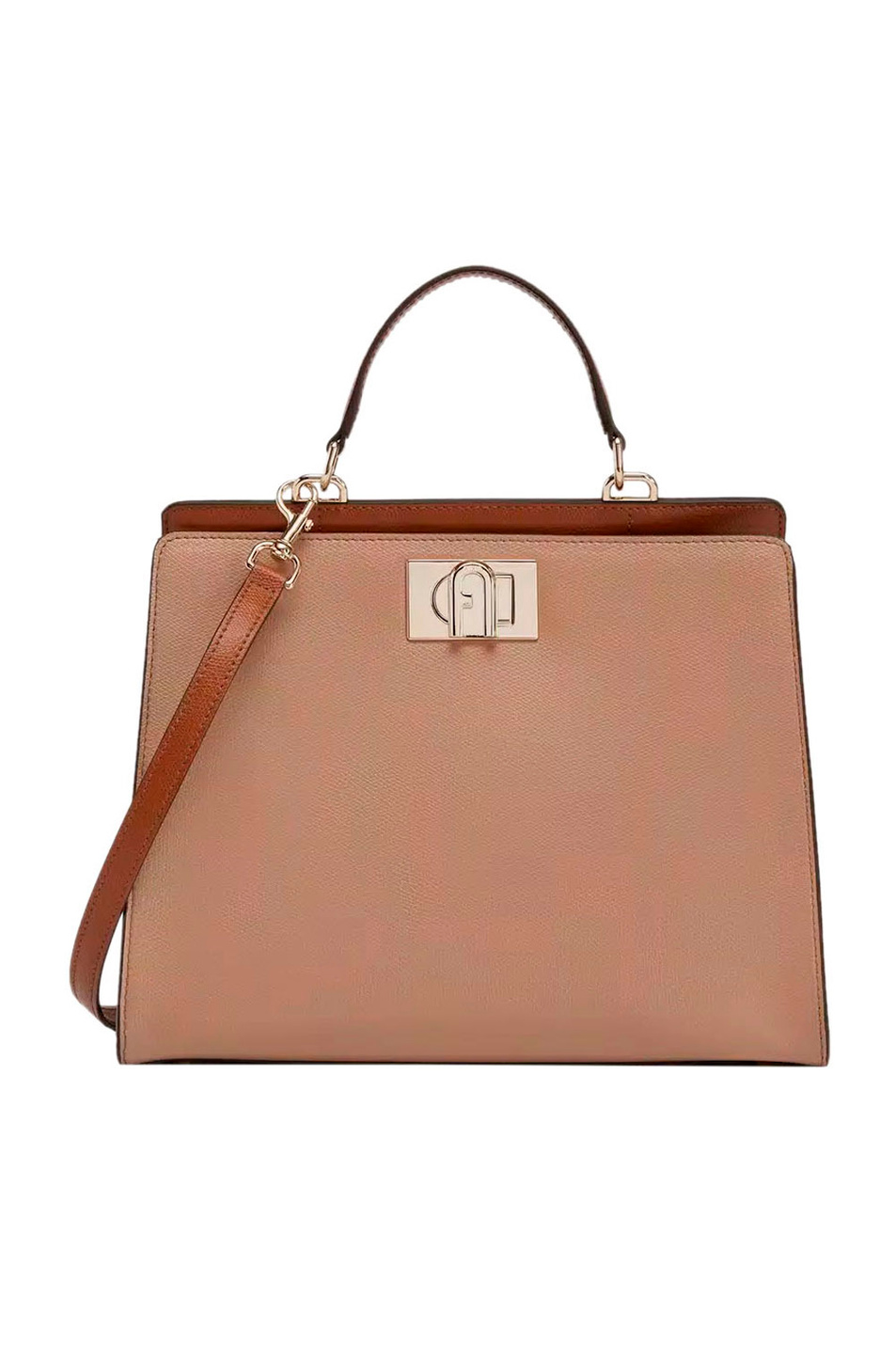 Женский Furla Сумка FURLA 1927 из фактурной кожи (цвет ), артикул WB00654-ACO000 | Фото 1