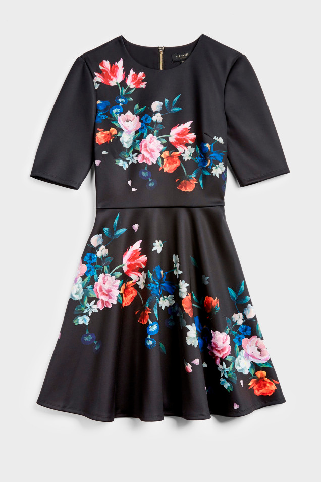 Ted Baker Платье ZALENA с цветочным принтом (цвет ), артикул 245889 | Фото 1