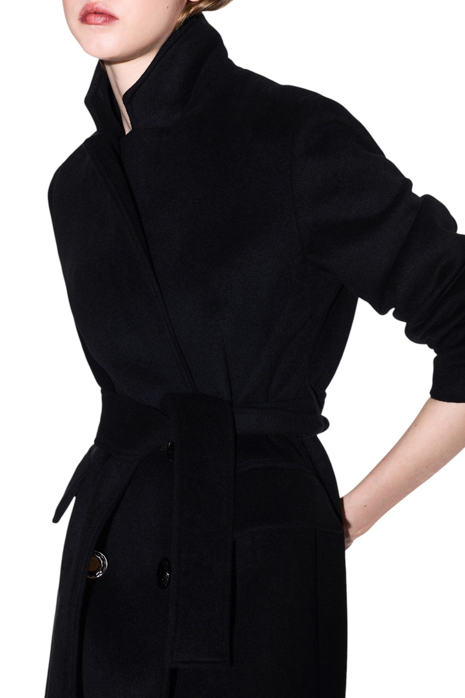 Женский Armani Exchange Пальто из смесовой шерсти (цвет ), артикул XW000691-AF16206 | Фото 4