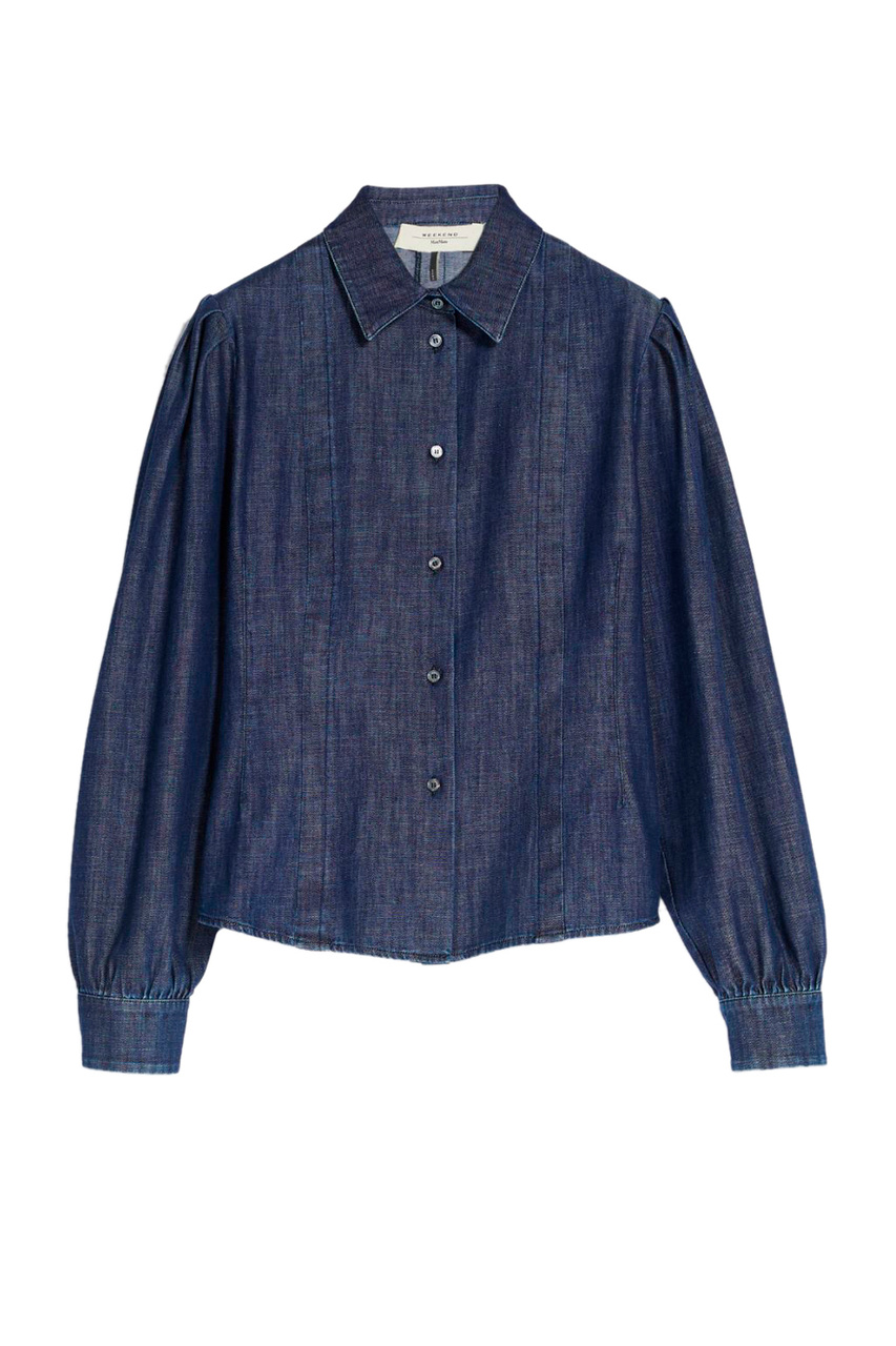 Рубашка джинсовая PANTERA из натурального хлопка|Основной цвет:Синий|Артикул:2351111237 | Фото 1