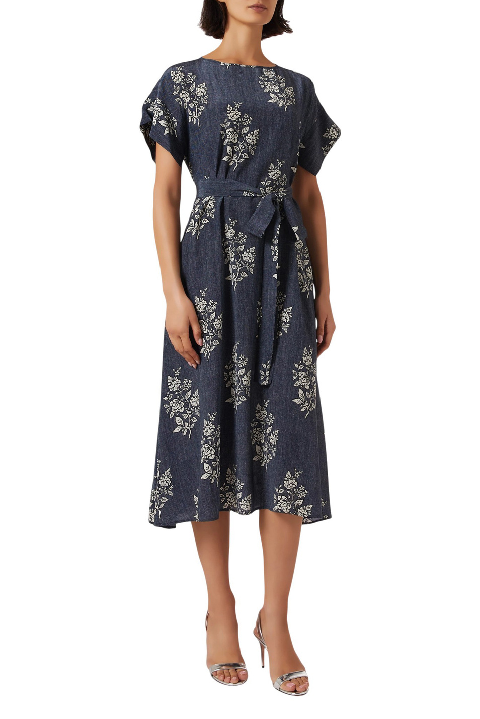 Женский Weekend Max Mara Платье RADICE из шелка (цвет ), артикул 2625226081 | Фото 4