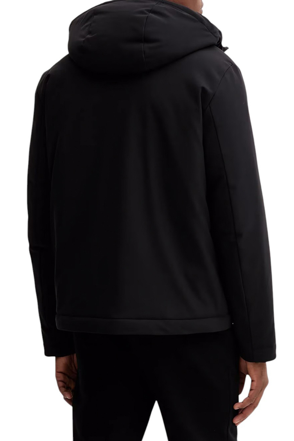 Куртка с логотипом|Основной цвет:Черный Мужской EA7 Куртка с логотипом (цвет ), артикул 7M001020-AF13563 | Фото 4