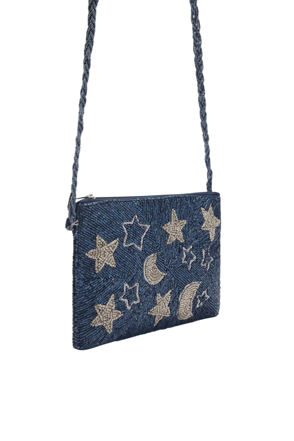 Девочкам Mango Kids Сумка COSMIC с бисером (цвет ), артикул 87010265 | Фото 3