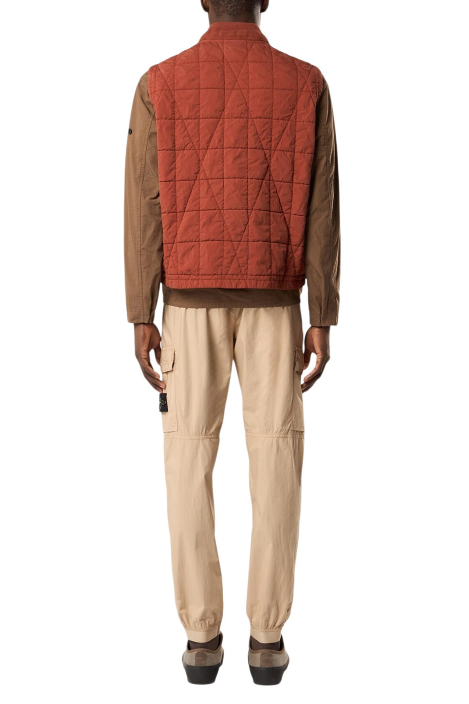 Мужской Stone Island Брюки карго однотонные (цвет ), артикул L1S153100031-S0003 | Фото 4