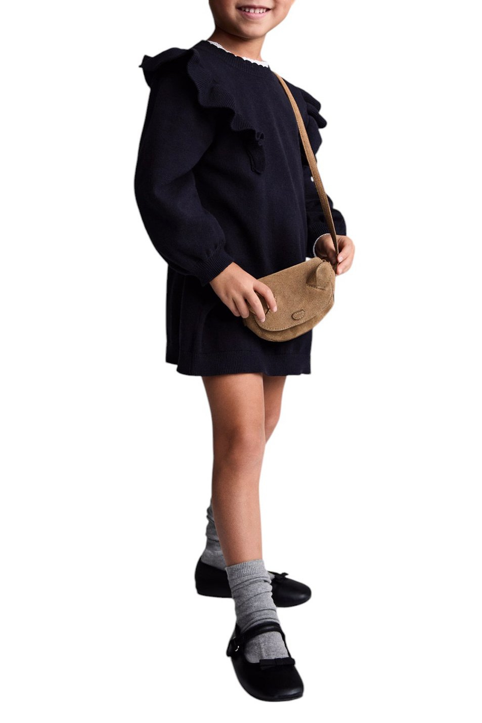 Девочкам Mango Kids Платье NATASHA с оборками (цвет ), артикул 77097679 | Фото 3