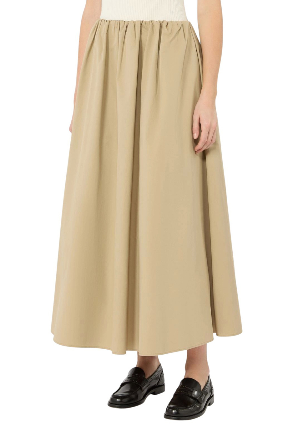 Женский Weekend Max Mara Юбка AGUZZE из хлопка (цвет ), артикул 2625106051 | Фото 3