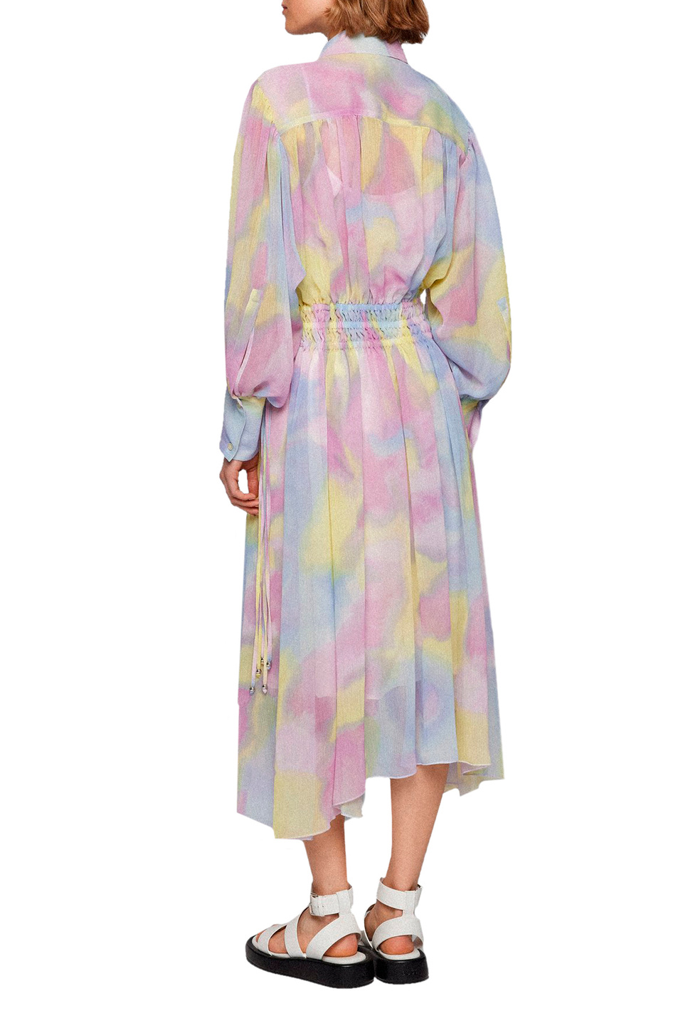 Женский BOSS Платье-рубашка с принтом (цвет ), артикул 50473243 | Фото 3