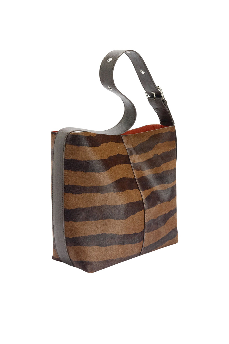 Сумка с анималистичным принтом|Основной цвет:Коричневый Женский Parfois Сумка с анималистичным принтом (цвет ), артикул 241262 | Фото 2