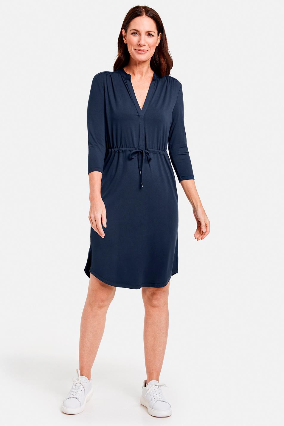 Женский Gerry Weber Платье из джерси с кулиской на талии (цвет ), артикул 98048-44017 | Фото 3