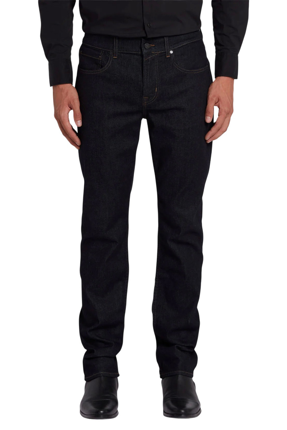 Мужской 7 for all Mankind Джинсы из эластичного хлопка (цвет ), артикул 7T400B80 | Фото 3