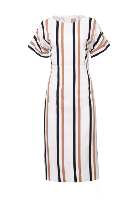 BOSS Платье в полоску с поясом ( цвет), артикул 50468235 | Фото 1