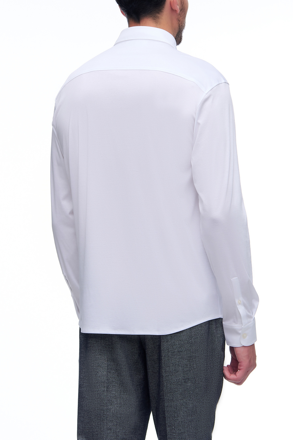 Zegna Рубашка из натурального хлопка (цвет ), артикул VY348-ZZ758-N00 | Фото 4