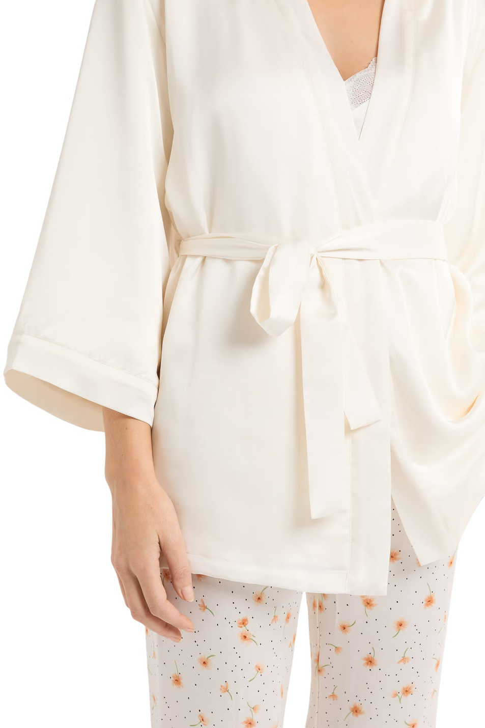 Женский Etam Костюм домашний KAIA (халат, топ, брюки) (цвет ), артикул 6557103 | Фото 4