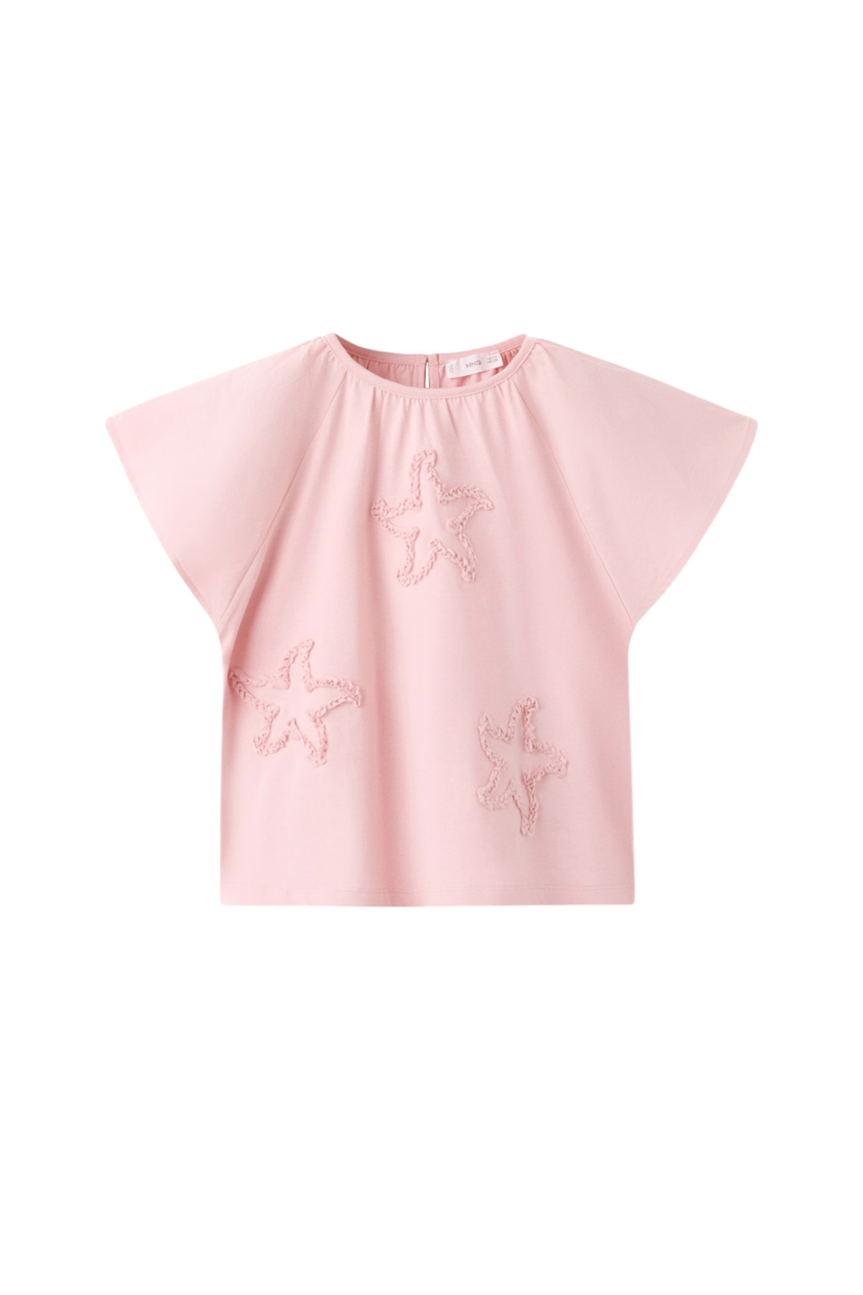 Девочкам Mango Kids Футболка SEASTAR из хлопка (цвет ), артикул 27006751 | Фото 1