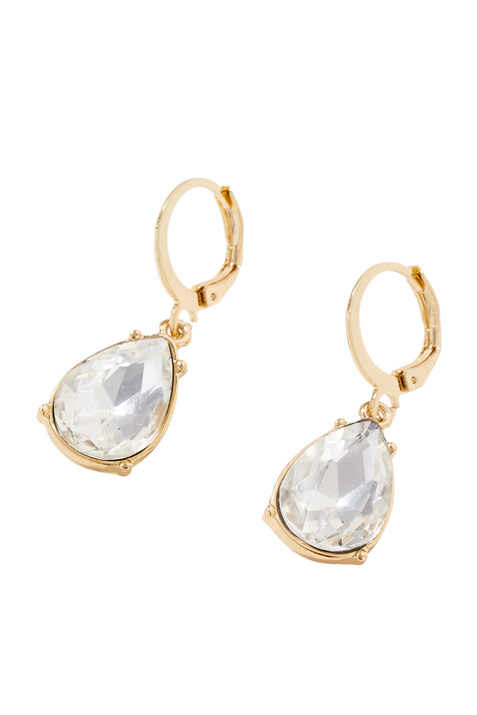 Accessorize Серьги-кольца с подвеской и кристаллами ( цвет), артикул 381087 | Фото 1