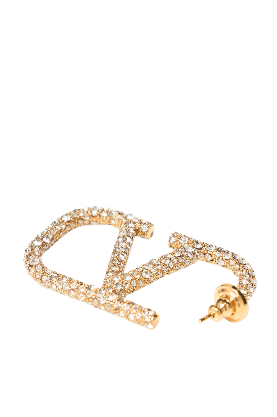 Женский Valentino Серьги VLogo Signature с кристаллами Swarovski (цвет ), артикул 9W2J0G04YCW | Фото 3