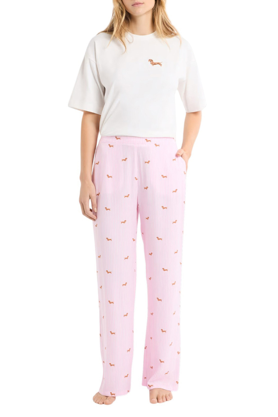 Женский Etam Брюки HARMONIE с принтом (цвет ), артикул 6557039 | Фото 2