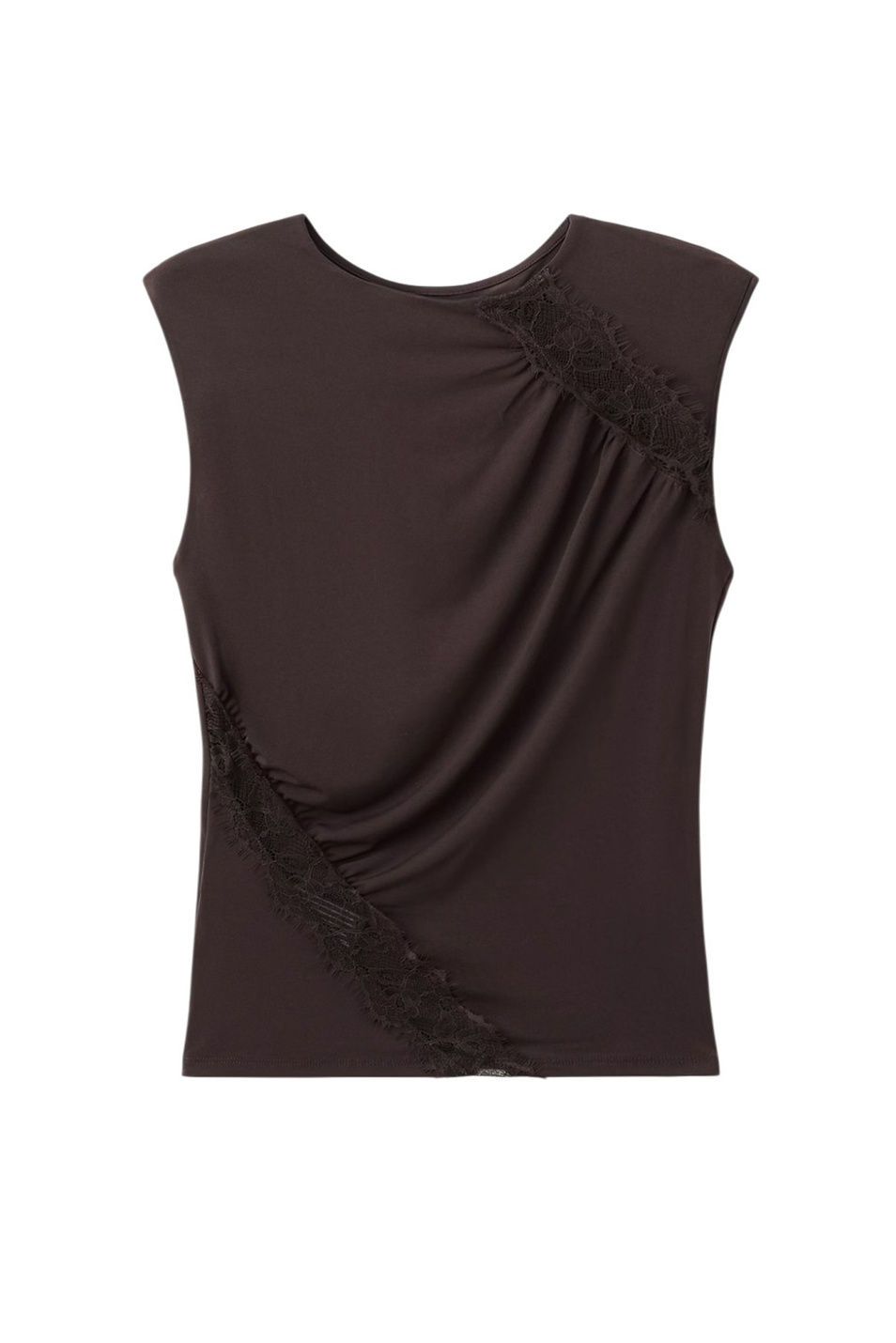 Женский Mango Топ CINDY с кружевом (цвет ), артикул 27094098 | Фото 1