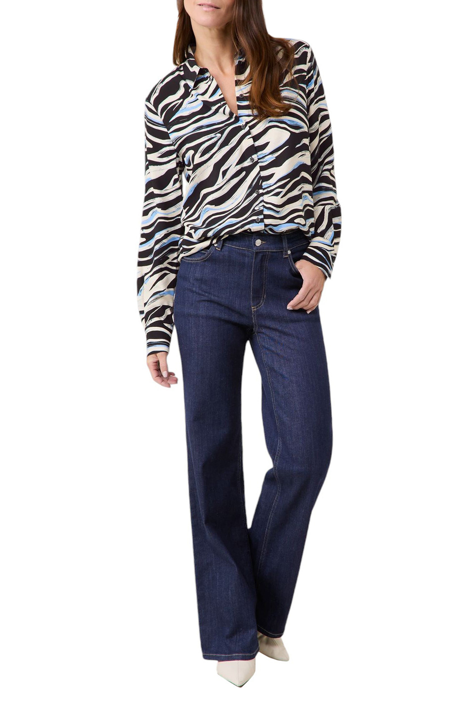 Женский Gerry Weber Блузка с принтом (цвет ), артикул 360026-66438 | Фото 2