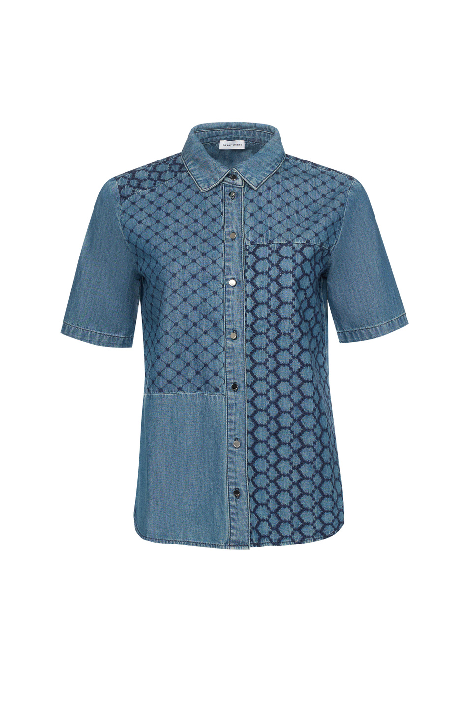 Женский Gerry Weber Рубашка джинсовая с вышивкой (цвет ), артикул N61074 | Фото 1
