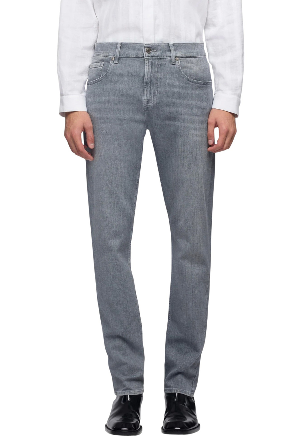 Мужской 7 for all Mankind Джинсы однотонные (цвет ), артикул 7TC40R88 | Фото 3