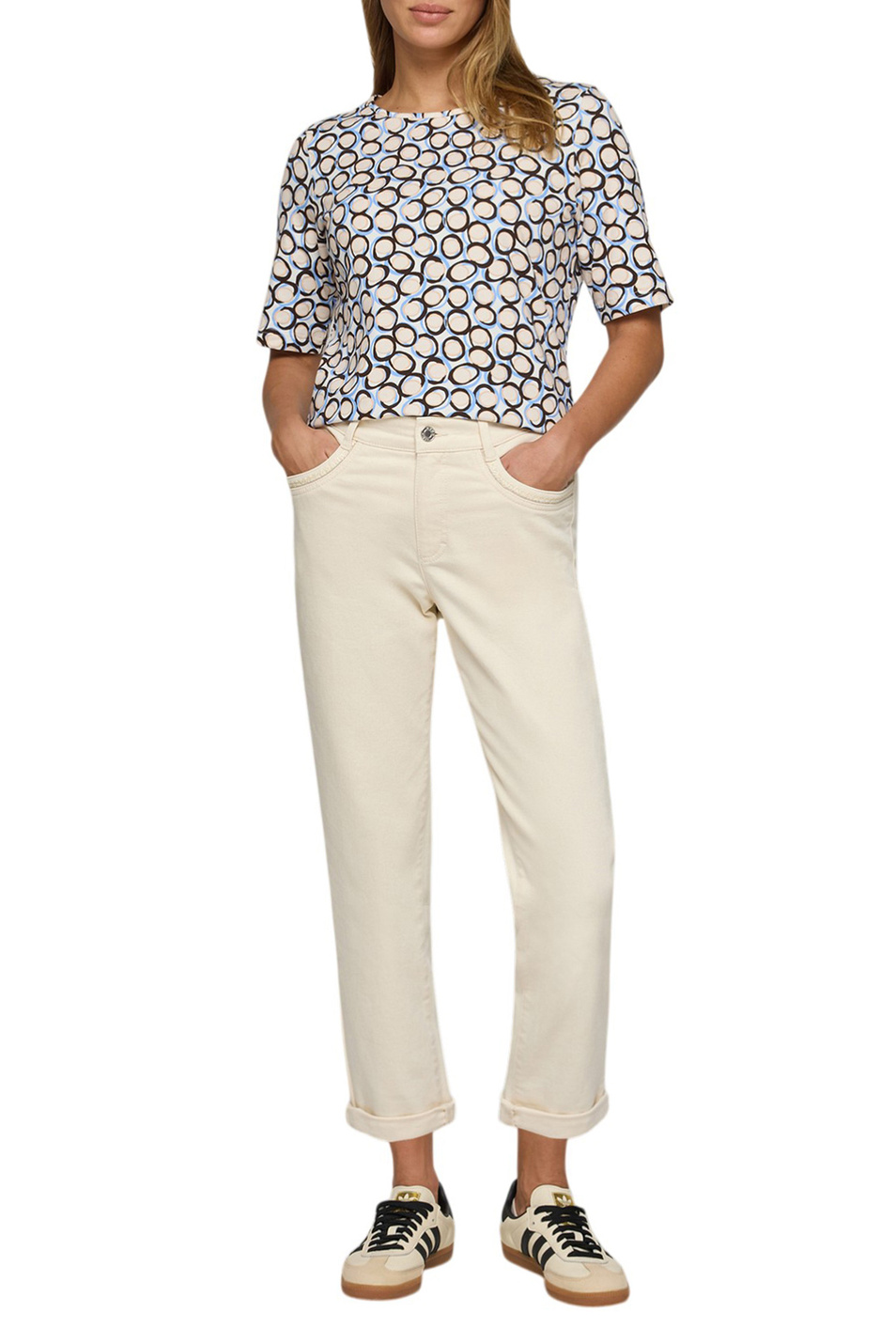 Женский Rabe Футболка с принтом (цвет ), артикул 56-118376 | Фото 3