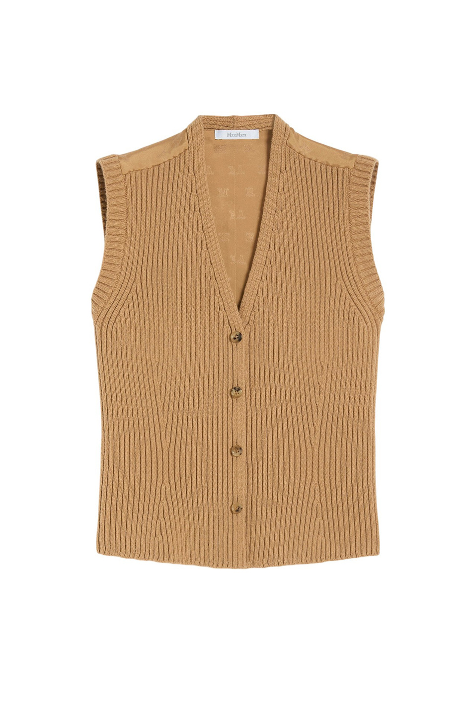 Женский Max Mara Жилет MADRE из шерсти и кашемира (цвет ), артикул 2521356012 | Фото 1