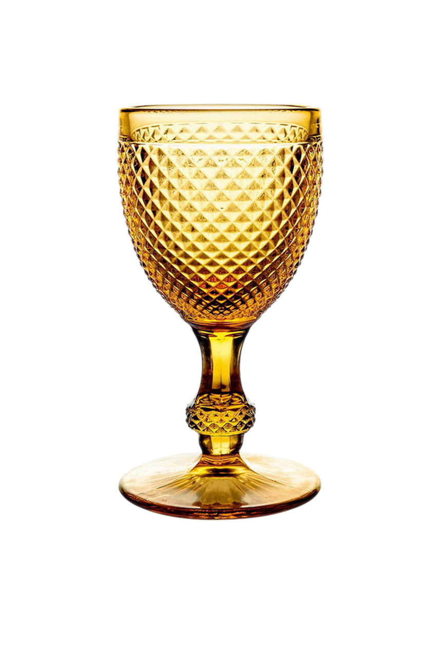 Набор бокалов для воды Bicos Ambar 280 мл, 4 шт.|Основной цвет:Желтый|Артикул:49000055 | Фото 1