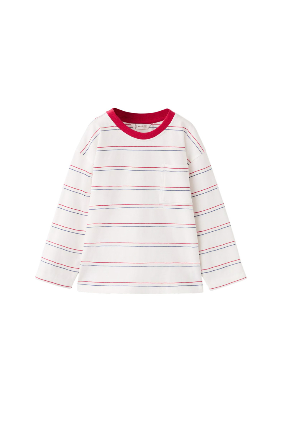 Мальчикам Mango Kids Лонгслив FMARIN в полоску (цвет ), артикул 27015157 | Фото 1