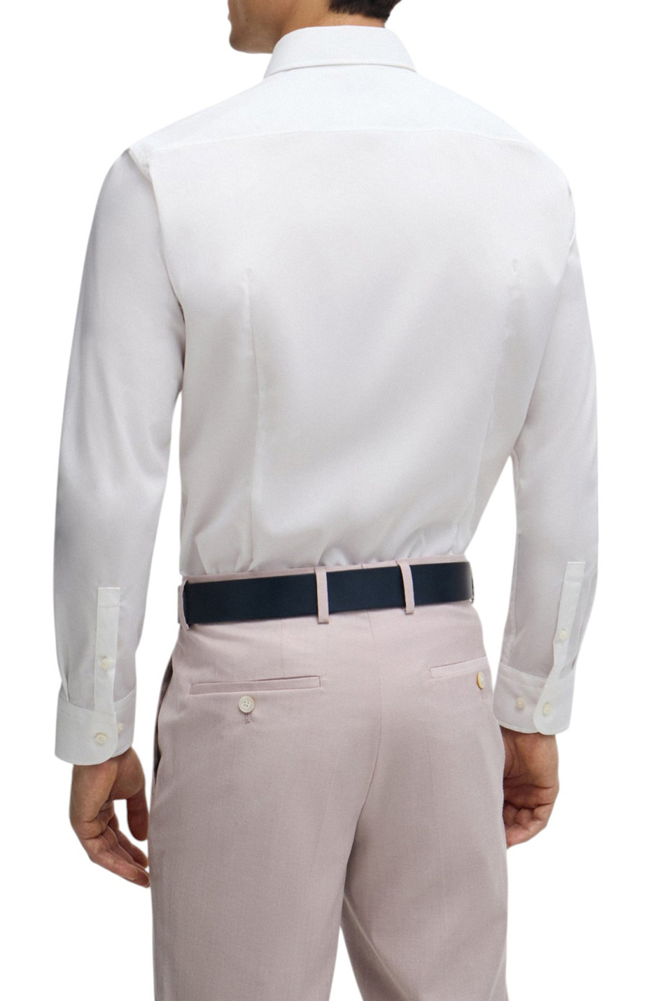 Мужской BOSS Рубашка из эластичного хлопка (цвет ), артикул 50469345 | Фото 4