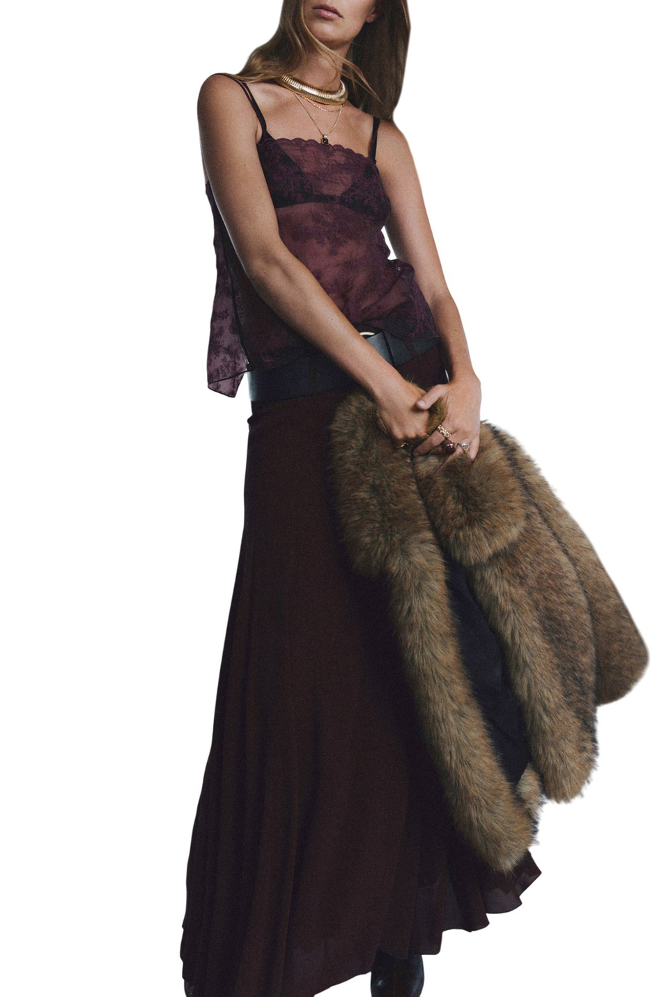 Женский Mango Топ DELICATE с вышивкой (цвет ), артикул 17097799 | Фото 2