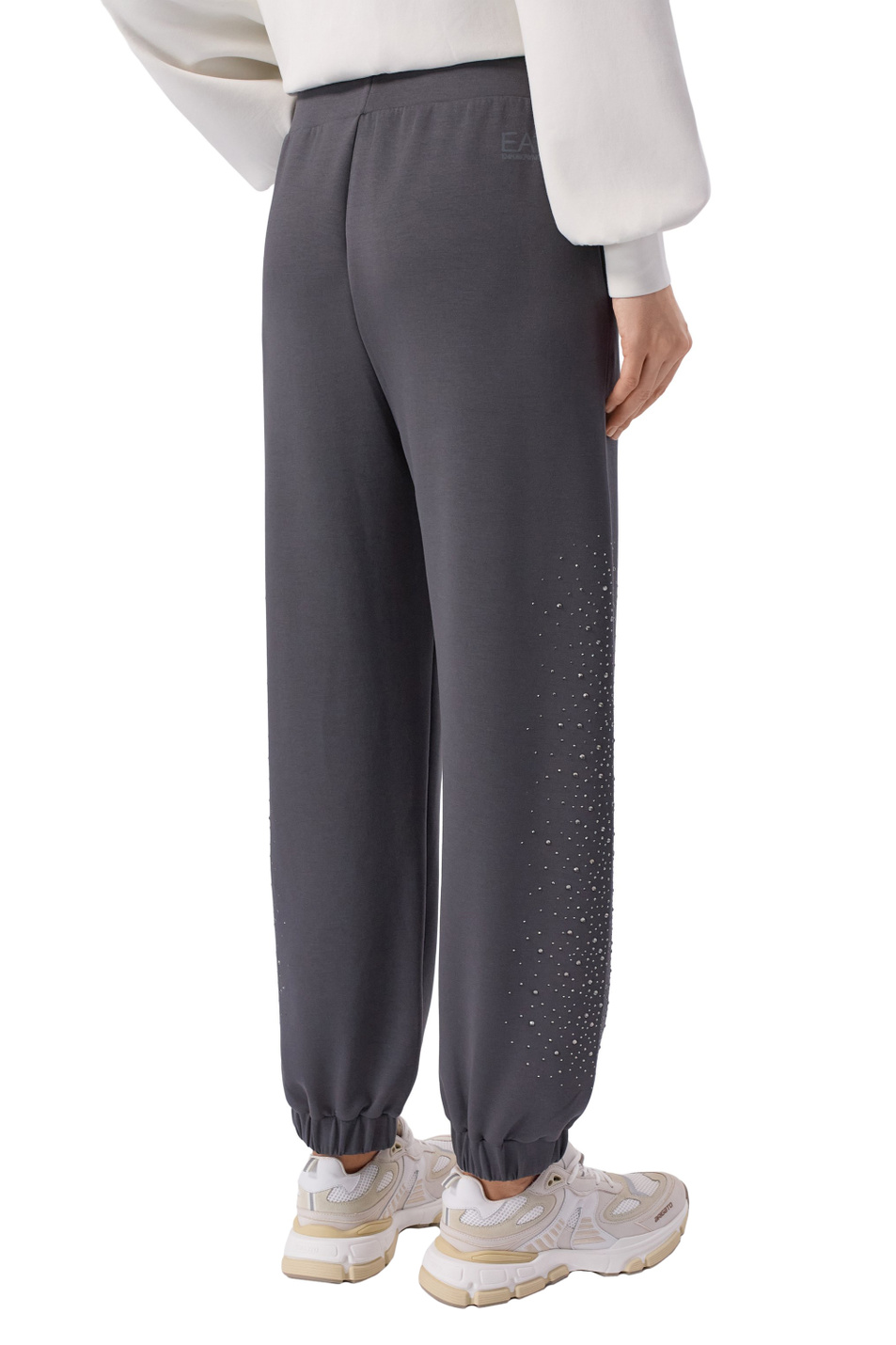 Женский EA7 Брюки со стразами (цвет ), артикул 7W001018-AF24375 | Фото 5