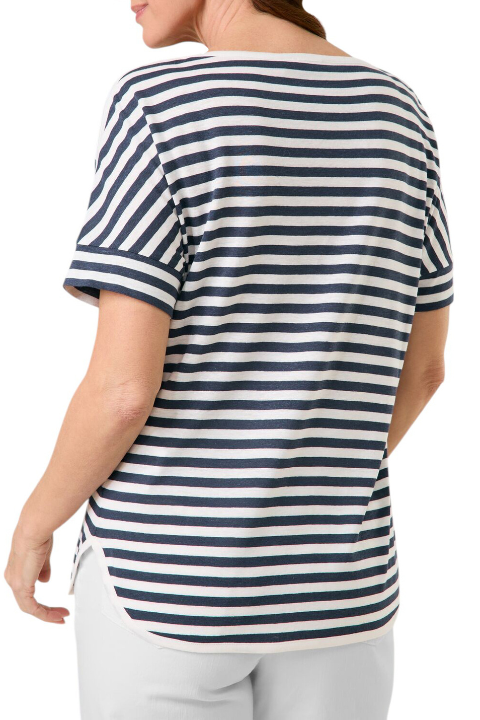Женский Gerry Weber Футболка в полоску (цвет ), артикул 570284-35035 | Фото 4