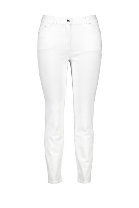 Samoon Укороченные джинсы из смесового хлопка ( цвет), артикул 920987-29262 | Фото 1