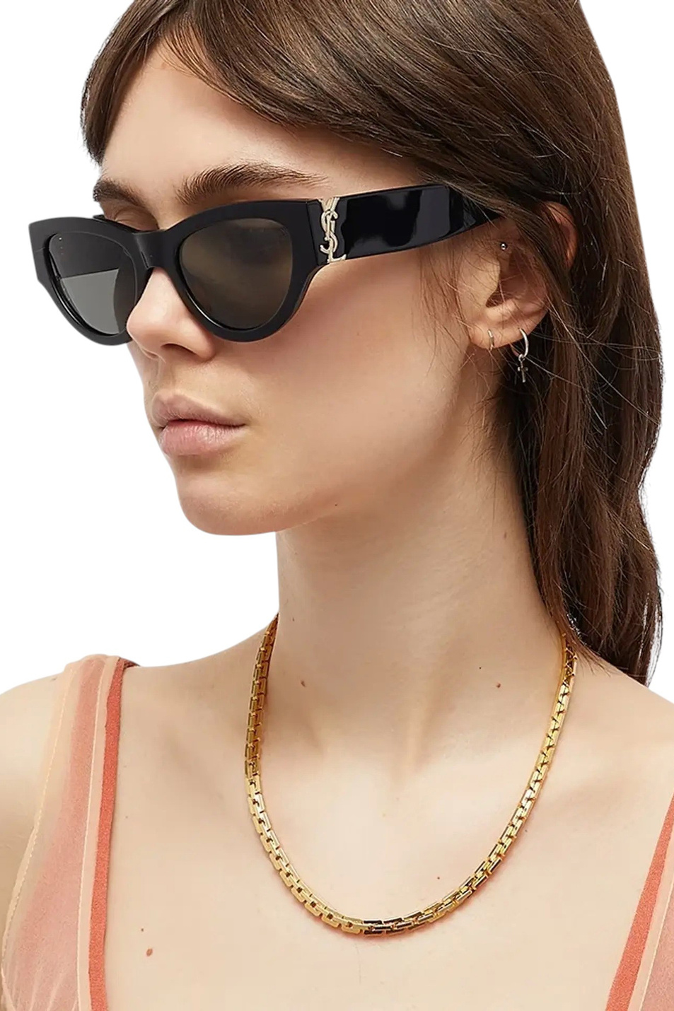 Женский Saint Laurent Eyewear Солнцезащитные очки SL M94 (цвет ), артикул SL M94 | Фото 3