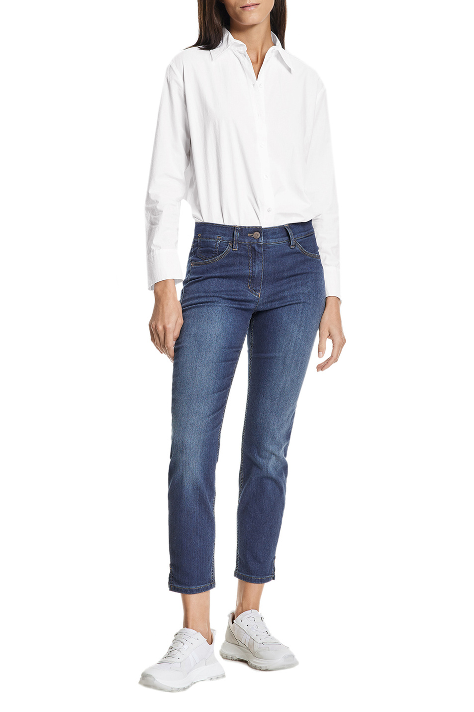Женский Gerry Weber Джинсы из эластичного смесового хлопка (цвет ), артикул 92431-67950-Best4me Cropp | Фото 3