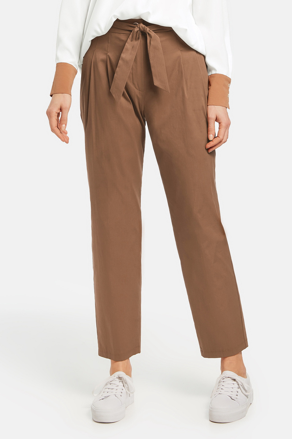 Женский Gerry Weber Брюки из смесового хлопка (цвет ), артикул 320008-38216 | Фото 1
