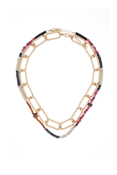 Parfois Набор контрастных ожерелий с бусинами ( цвет), артикул 190763 | Фото 1