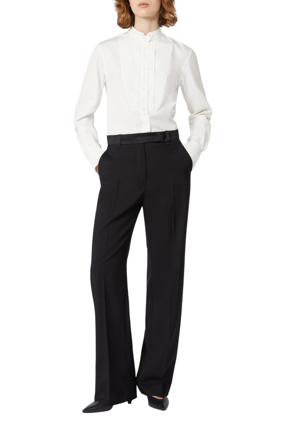 Женский Weekend Max Mara Рубашка BUTTERFLY1234 из хлопка (цвет ), артикул 2525116023 | Фото 2