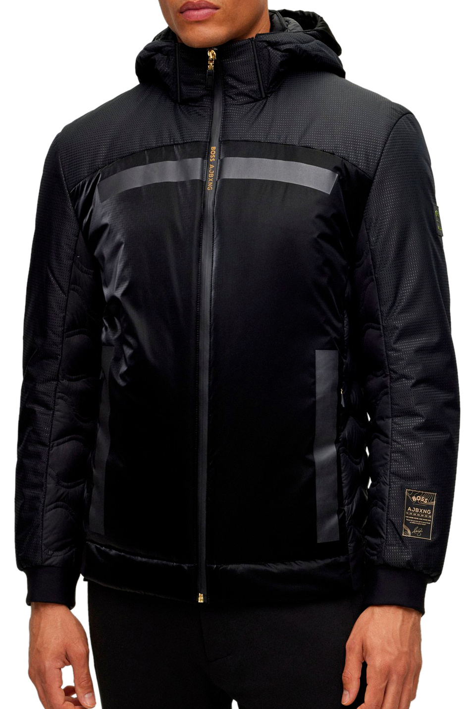 Мужской BOSS Куртка со съемным капюшоном и логотипом (цвет ), артикул 50475647 | Фото 3
