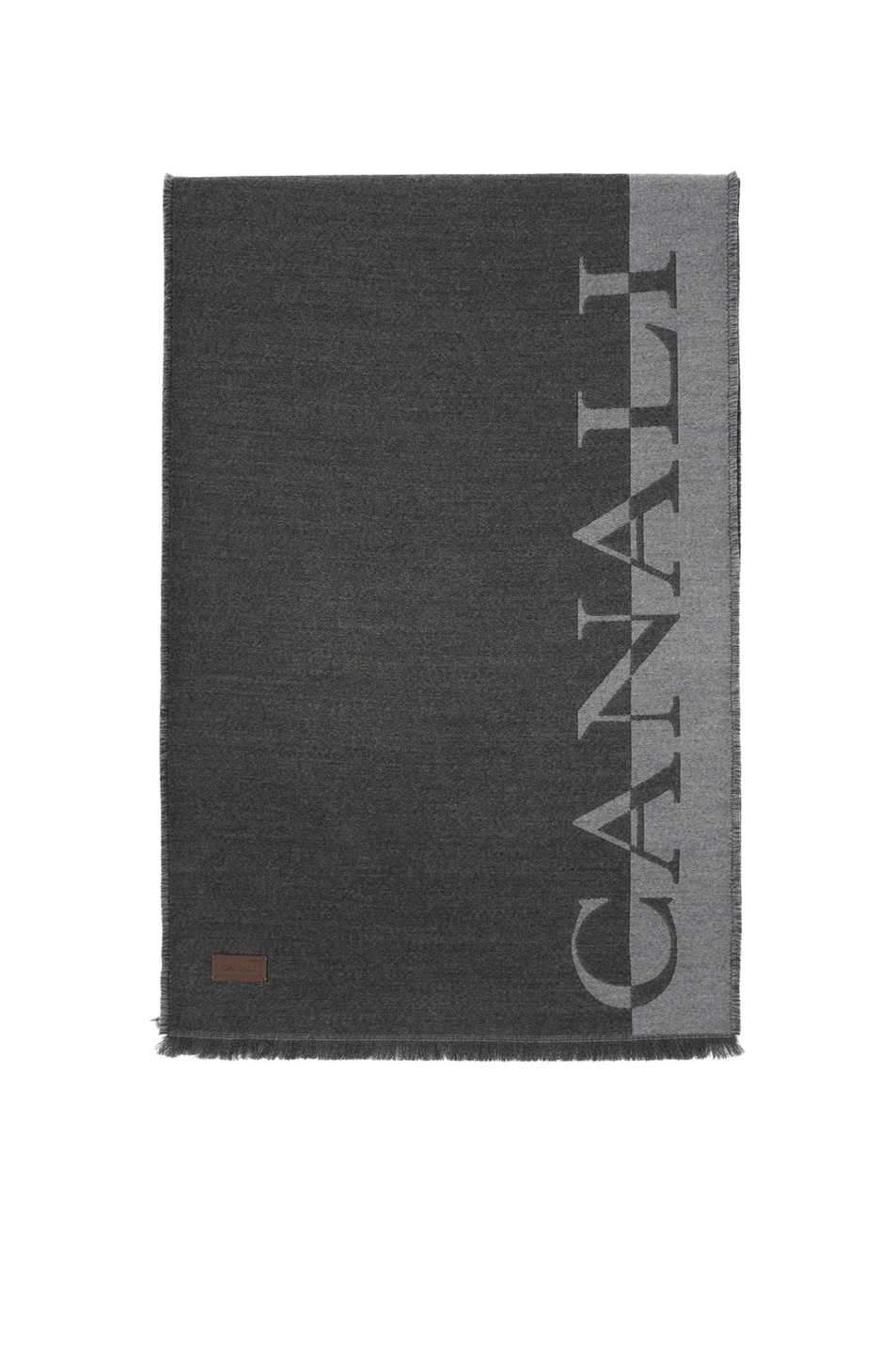 Мужской Canali Шарф из шерсти с логотипом (цвет ), артикул 06TF00337 | Фото 1
