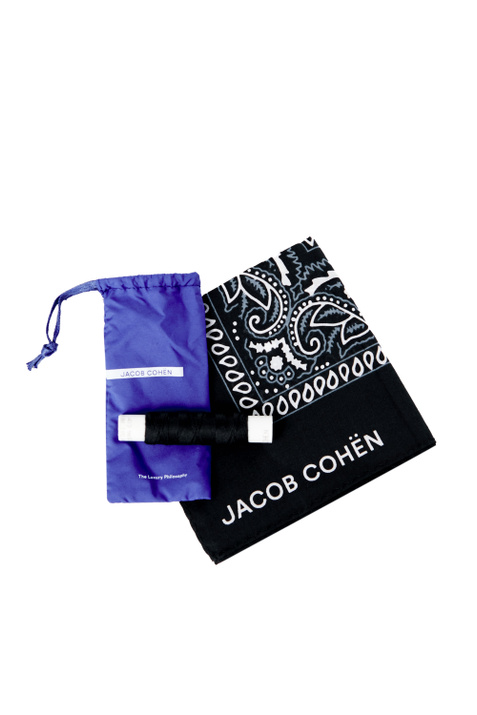 Jacob Cohen Джинсы из смесового хлопка с платком ( цвет), артикул UQE0430S3598 | Фото 5